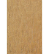 Camel hand-tufted wool rug with vertical line textured pattern